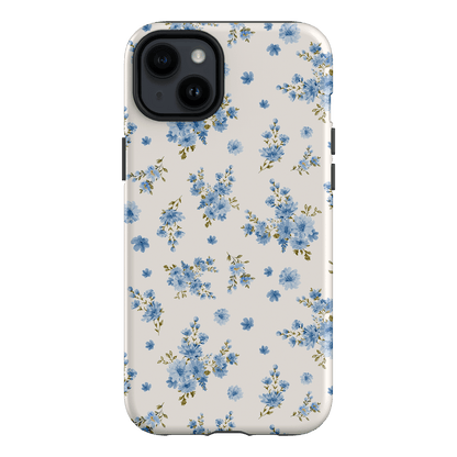 Blue Meadow Printed Phone Cases iPhone 14 Plus / Armoured by Kasiags Art - The Dairy