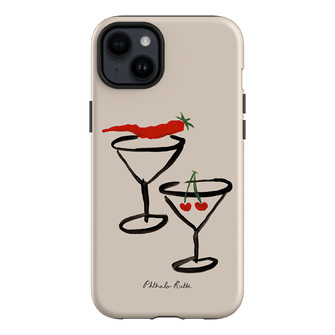 Chili Cherry Printed Phone Cases iPhone 14 Plus / Armoured by Phthalo Ruth - The Dairy