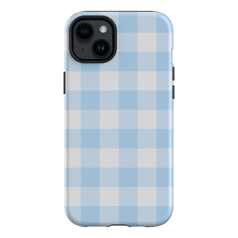 Cloud Plaid Printed Phone Cases iPhone 14 Plus / Armoured by The Dairy - The Dairy