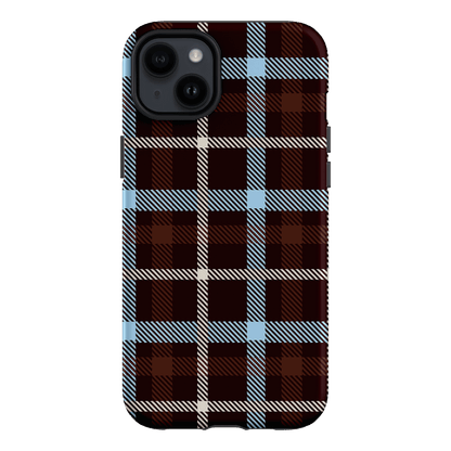 Coco Plaid Printed Phone Cases iPhone 14 Plus / Armoured by The Dairy - The Dairy