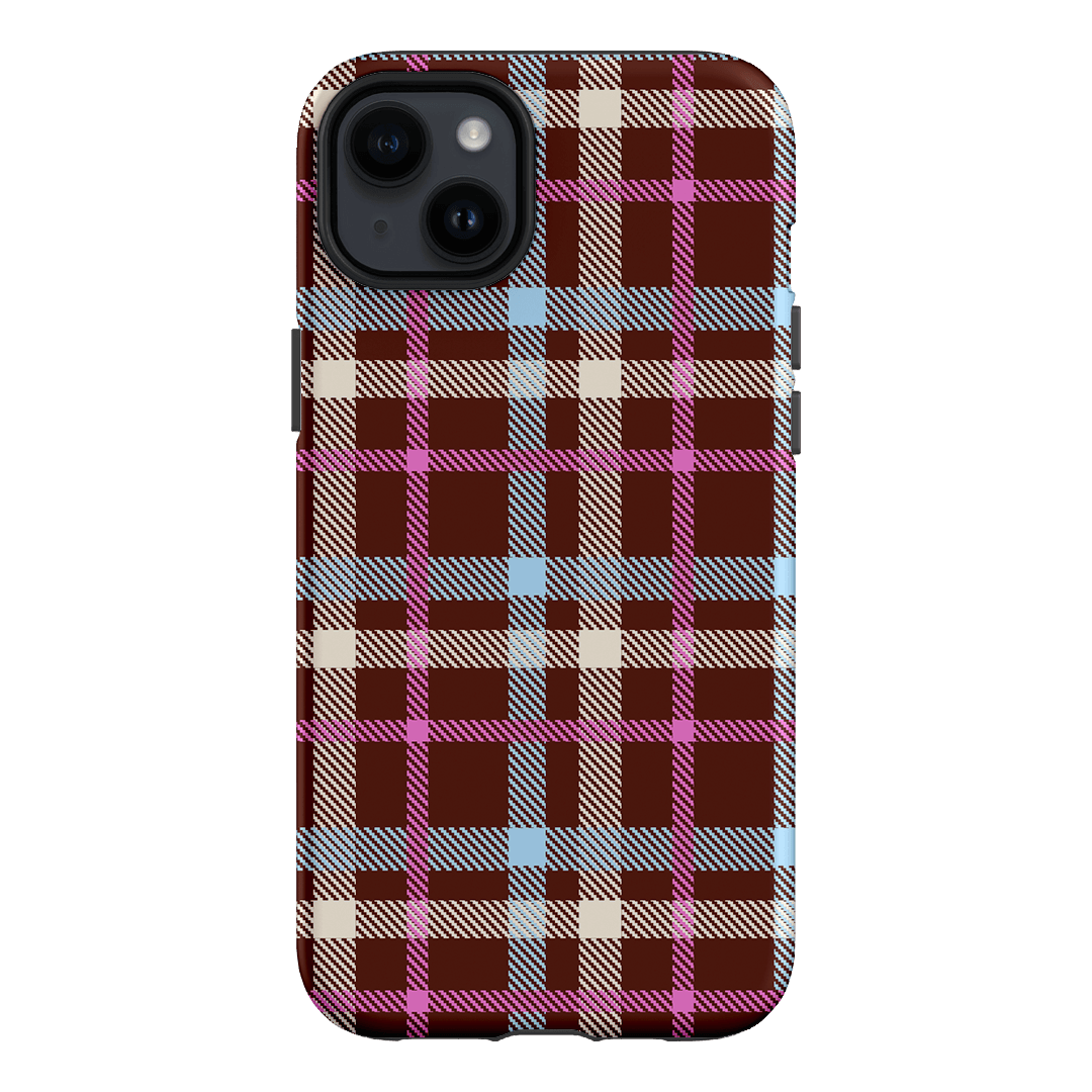 Confetti Plaid Printed Phone Cases iPhone 14 Plus / Armoured by The Dairy - The Dairy