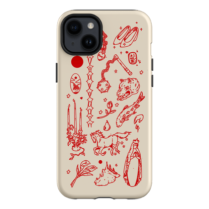 Dreamcore Cream Printed Phone Cases iPhone 14 Plus / Armoured by Easty Beasty - The Dairy