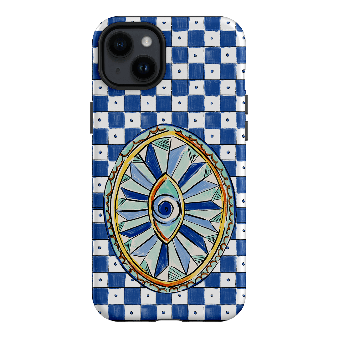 Evil Eye Printed Phone Cases iPhone 14 Plus / Armoured by Fenton & Fenton - The Dairy