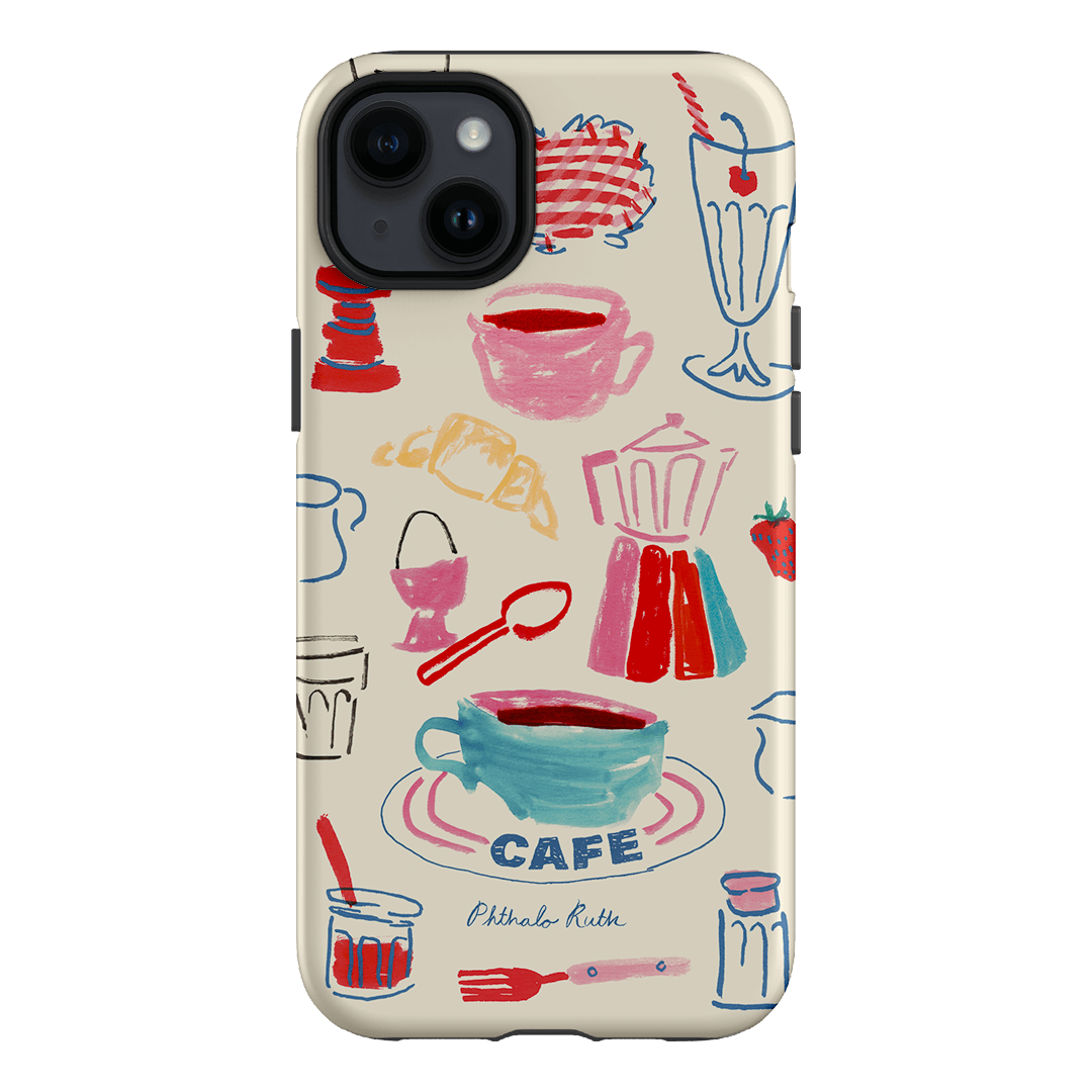 Home Cafe Printed Phone Cases iPhone 14 Plus / Armoured by Phthalo Ruth - The Dairy