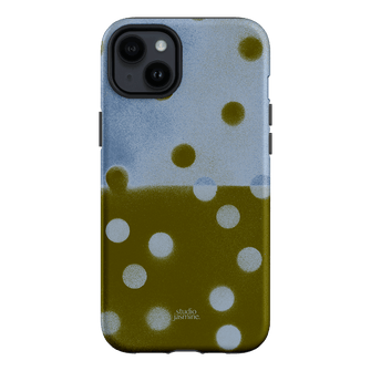 Lake Polka Dot Printed Phone Cases iPhone 14 Plus / Armoured by Jasmine Dowling - The Dairy