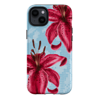 Lillies Printed Phone Cases iPhone 14 Plus / Armoured by Sally Hungerford - The Dairy