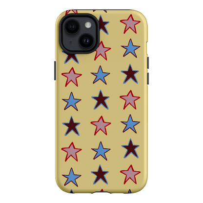 Lucky Stars Butter Printed Phone Cases iPhone 14 Plus / Armoured by BG. Studio - The Dairy