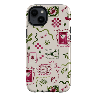 Martini Gal Printed Phone Cases iPhone 14 Plus / Armoured by Charlie Taylor - The Dairy