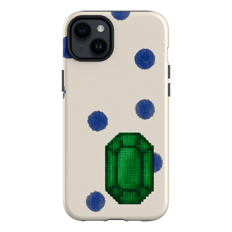 May Emerald Printed Phone Cases iPhone 14 Plus / Armoured by Joiana - The Dairy