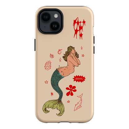 Mimi Cream Printed Phone Cases iPhone 14 Plus / Armoured by Easty Beasty - The Dairy