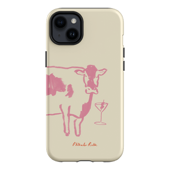 Mootini Pink Printed Phone Cases iPhone 14 Plus / Armoured by Phthalo Ruth - The Dairy