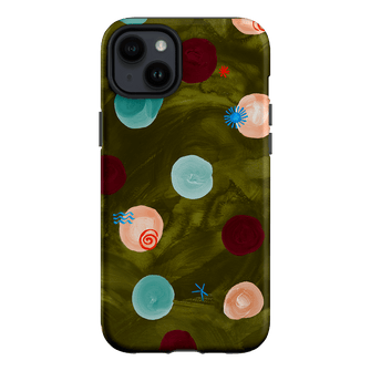 Olive Spot Printed Phone Cases iPhone 14 Plus / Armoured by Charlie Taylor - The Dairy