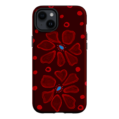 Painted Petal Rouge Printed Phone Cases iPhone 14 Plus / Armoured by BG. Studio - The Dairy