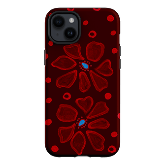 Painted Petal Rouge Printed Phone Cases iPhone 14 Plus / Armoured by BG. Studio - The Dairy