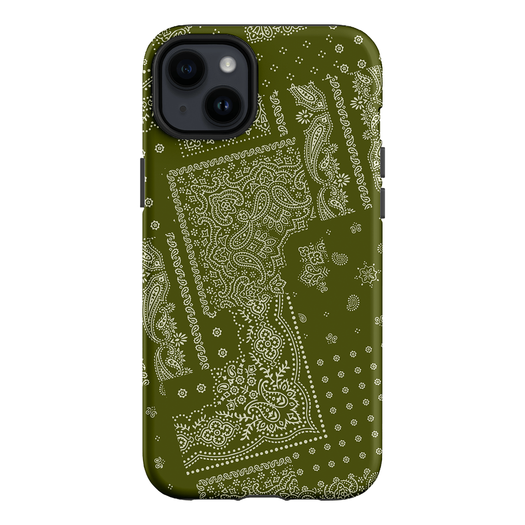 Paisley Fern Printed Phone Cases iPhone 14 Plus / Armoured by The Dairy - The Dairy