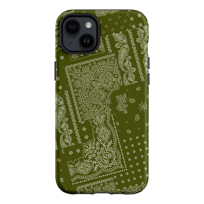 Paisley Fern Printed Phone Cases iPhone 14 Plus / Armoured by The Dairy - The Dairy