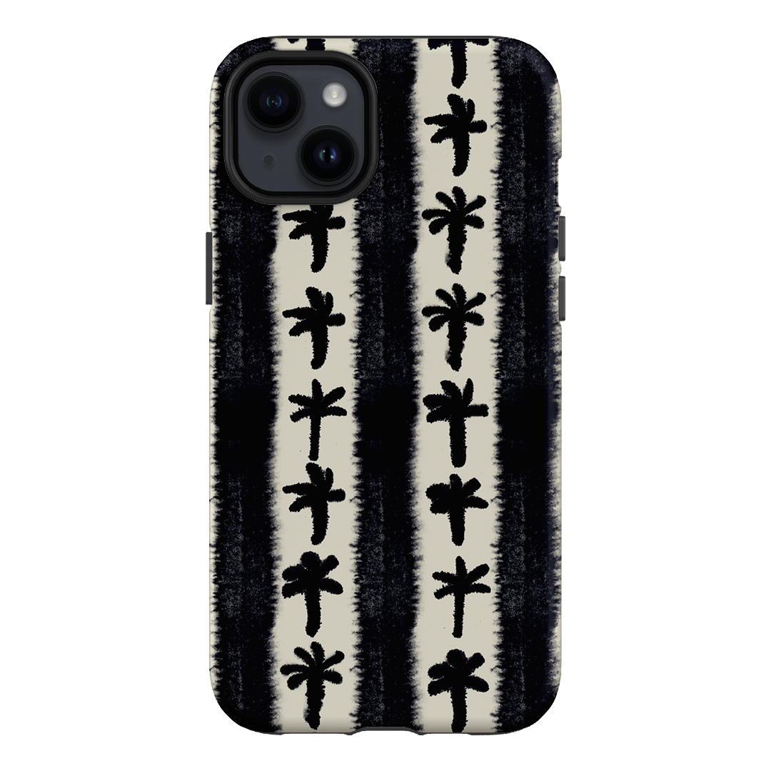Palm Stripe Printed Phone Cases iPhone 14 Plus / Armoured by Desmond & Dempsey - The Dairy