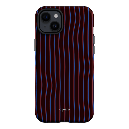 Panama Burgundy Printed Phone Cases iPhone 14 Plus / Armoured by Apero - The Dairy