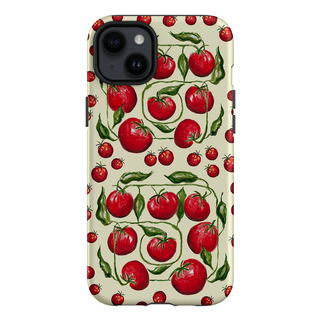 Red Tomatoes Printed Phone Cases iPhone 14 Plus / Armoured by BG. Studio - The Dairy