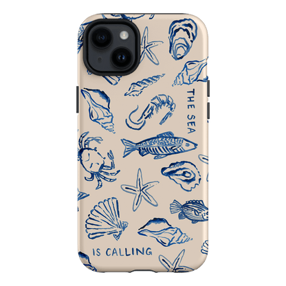 Sea Call Printed Phone Cases iPhone 14 Plus / Armoured by Cass Deller - The Dairy