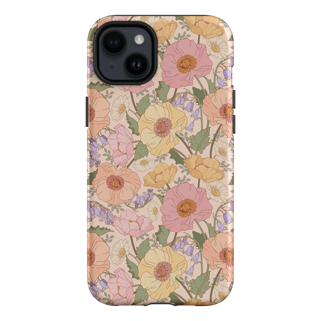 Spring Poppy Printed Phone Cases iPhone 14 Plus / Armoured by Kasiags Art - The Dairy