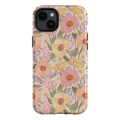 Spring Poppy Printed Phone Cases iPhone 14 Plus / Armoured by Kasiags Art - The Dairy