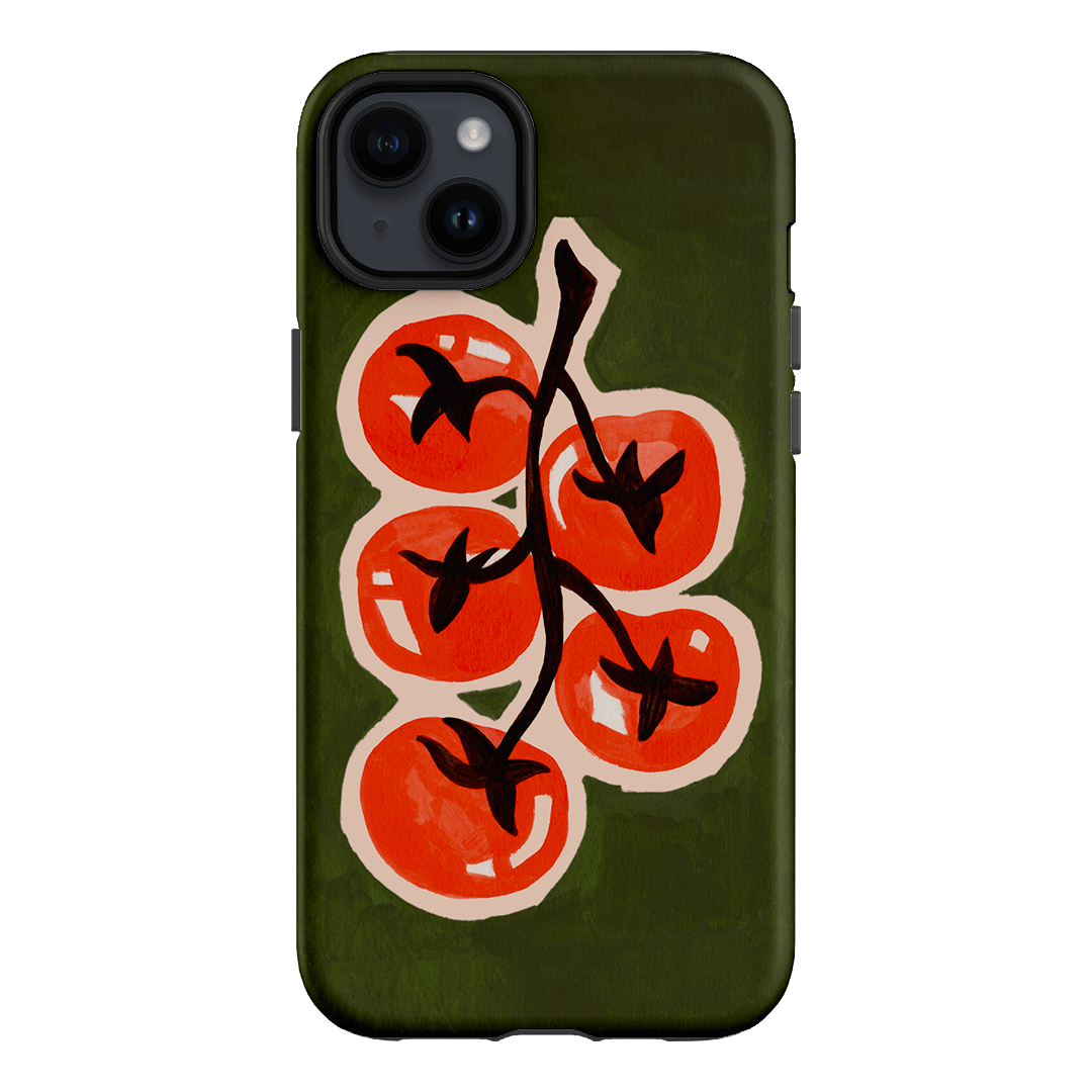 Tomatoes Printed Phone Cases iPhone 14 Plus / Armoured by Studio Bon - The Dairy