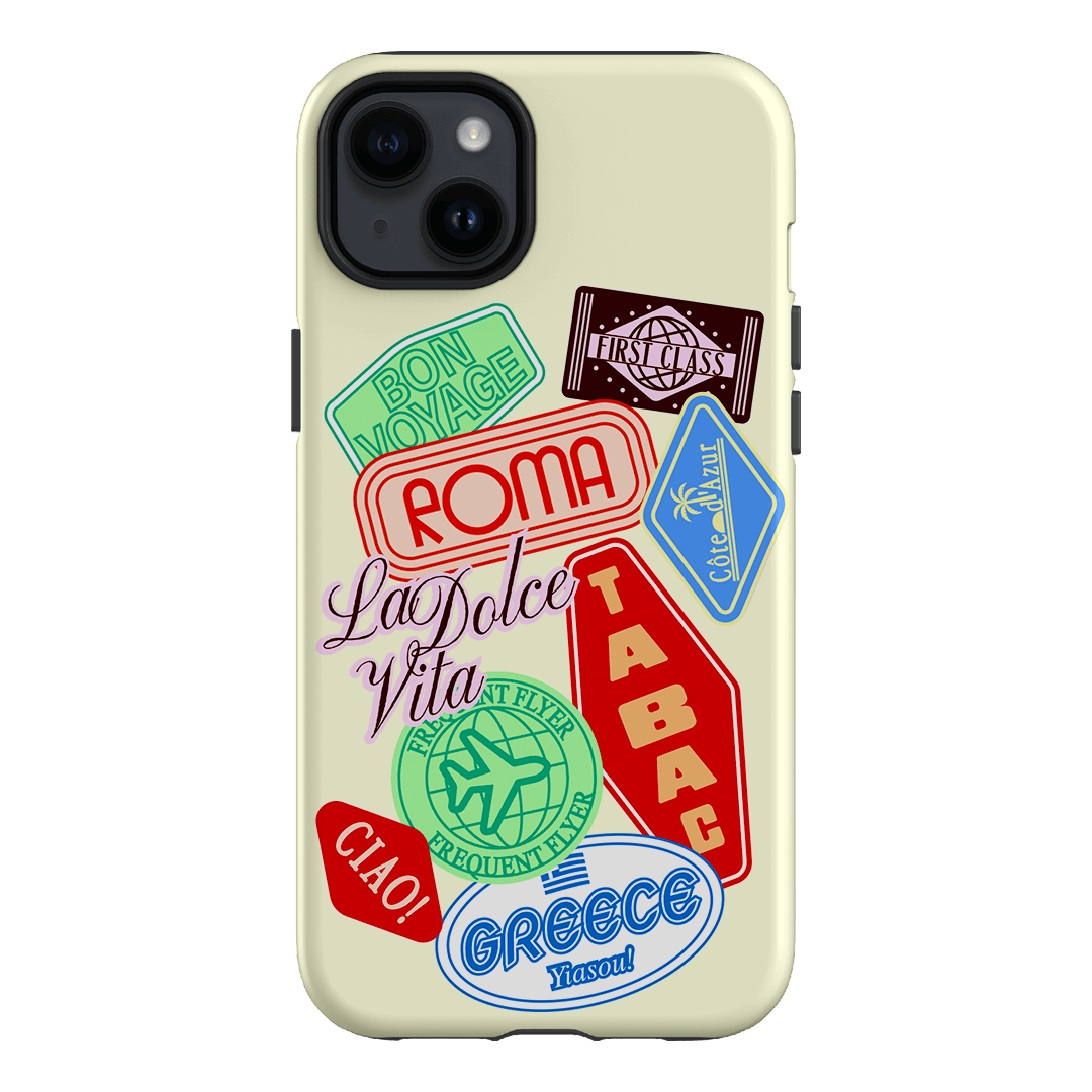 Well Travelled Printed Phone Cases iPhone 14 Plus / Armoured by The Dairy - The Dairy