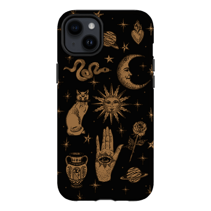 Astro Flash Noir Printed Phone Cases iPhone 14 Plus / Armoured by Veronica Tucker - The Dairy