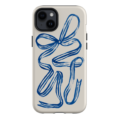 Bowerbird Ribbon Printed Phone Cases iPhone 14 Plus / Armoured by Jasmine Dowling - The Dairy