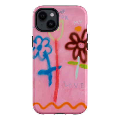 Flowers Printed Phone Cases iPhone 14 Plus / Armoured by Kate Eliza - The Dairy
