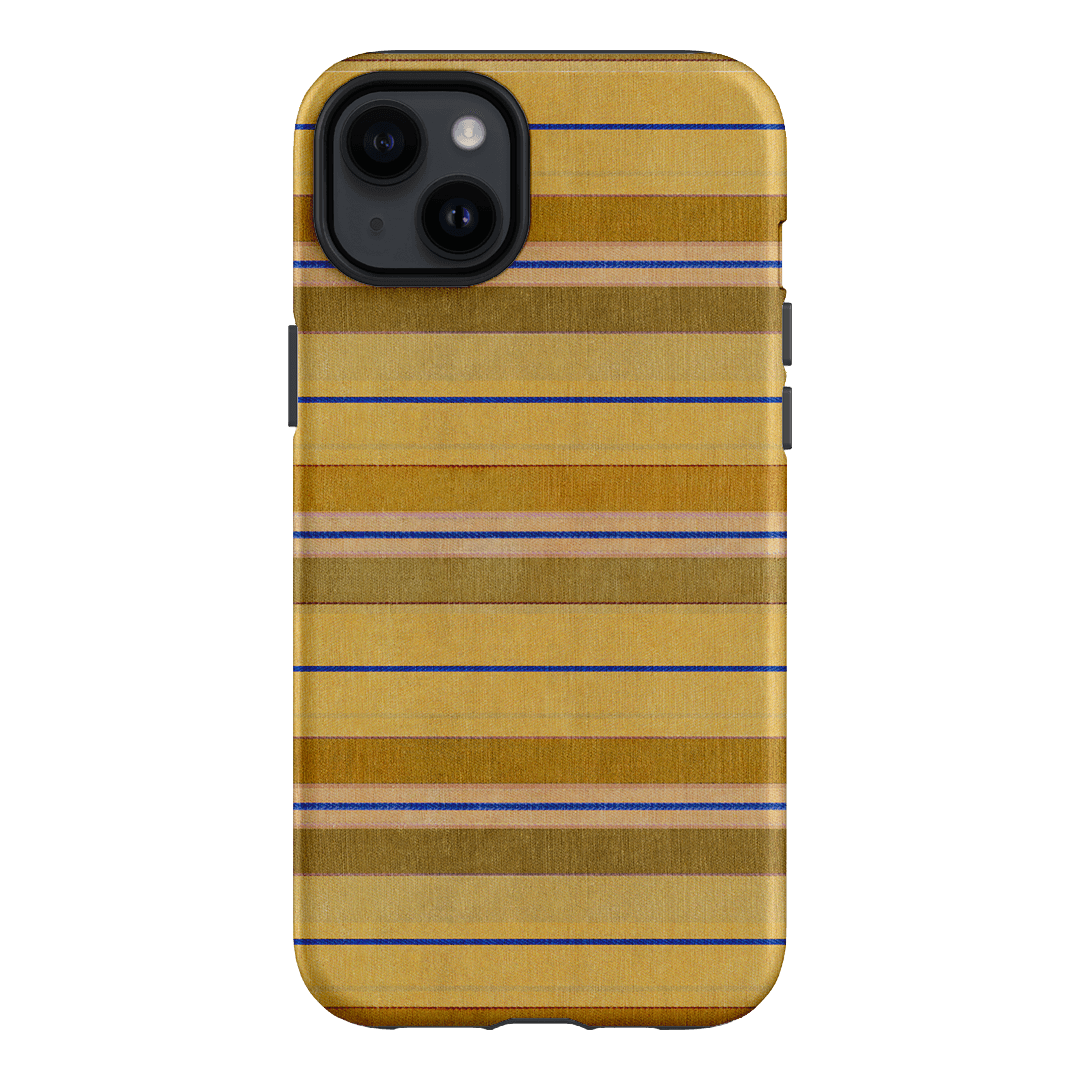 Golden Stripe Printed Phone Cases iPhone 14 Plus / Armoured by Fenton & Fenton - The Dairy