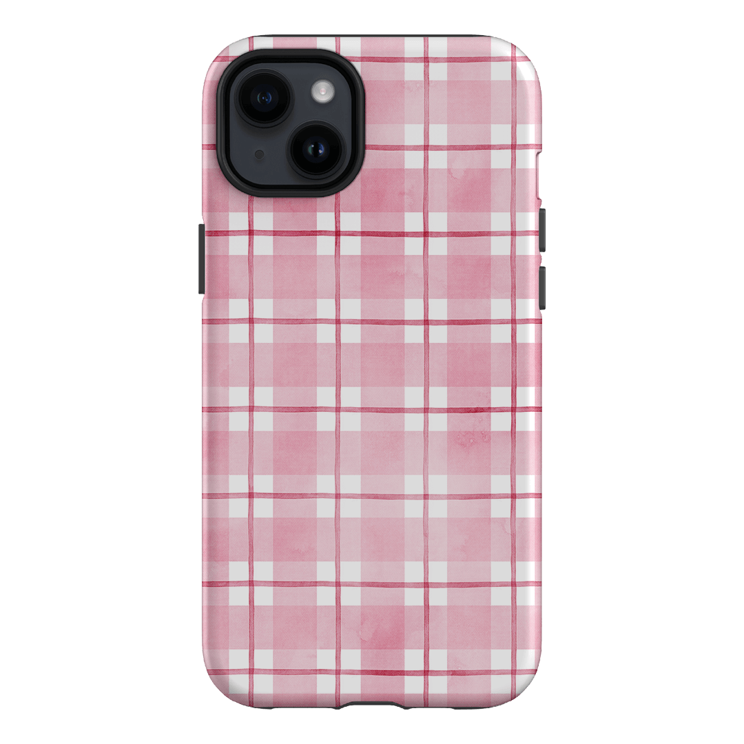 Musk Checker Printed Phone Cases iPhone 14 Plus / Armoured by Oak Meadow - The Dairy