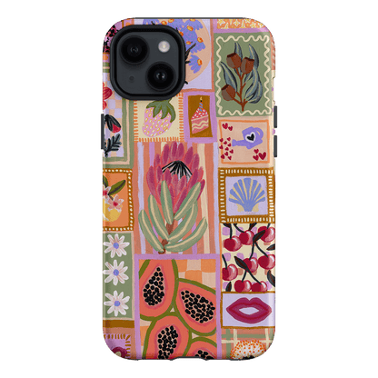 Summer Postcards Printed Phone Cases iPhone 14 Plus / Armoured by Amy Gibbs - The Dairy