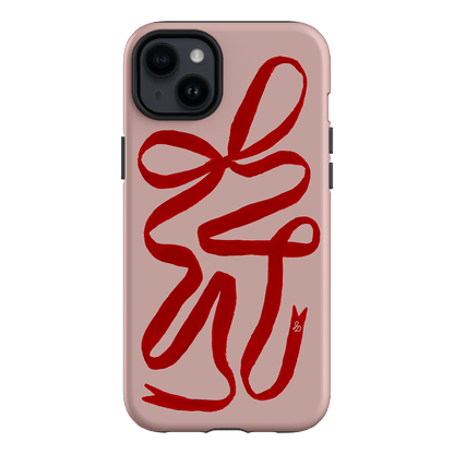 Valentine Ribbon Printed Phone Cases by Jasmine Dowling - The Dairy