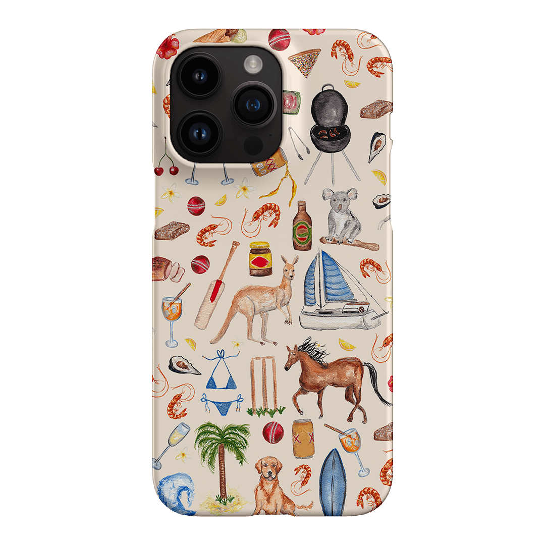 Aussie Icons Printed Phone Cases iPhone 14 Pro Max / Snap by BG. Studio - The Dairy