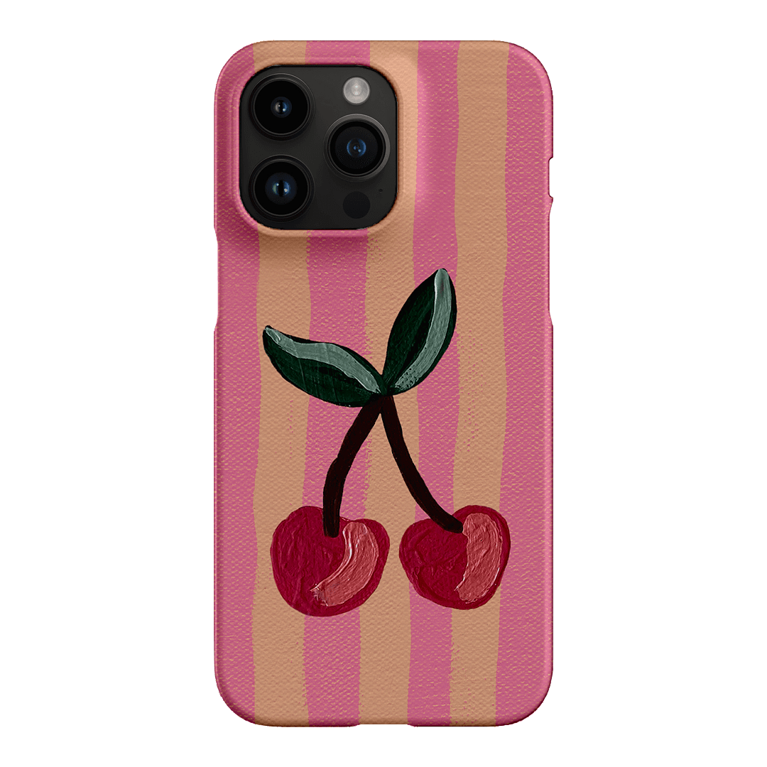 Cherry On Top Printed Phone Cases iPhone 14 Pro Max / Snap by Amy Gibbs - The Dairy