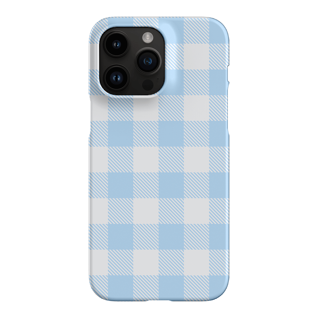Cloud Plaid Printed Phone Cases iPhone 14 Pro Max / Snap by The Dairy - The Dairy