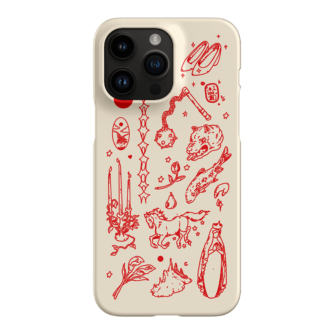 Dreamcore Cream Printed Phone Cases iPhone 14 Pro Max / Snap by Easty Beasty - The Dairy