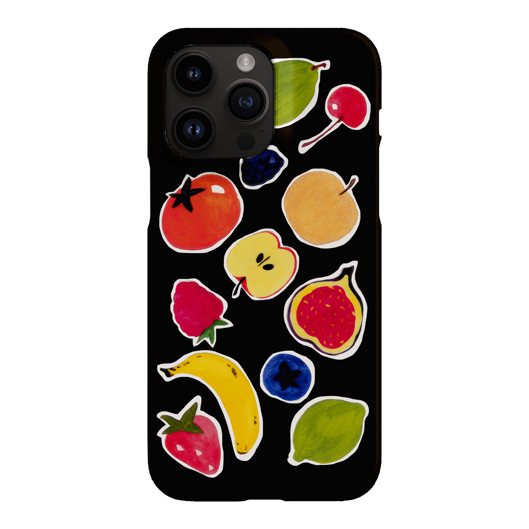 Fruit Stickers Printed Phone Cases iPhone 14 Pro Max / Snap by Studio Bon - The Dairy