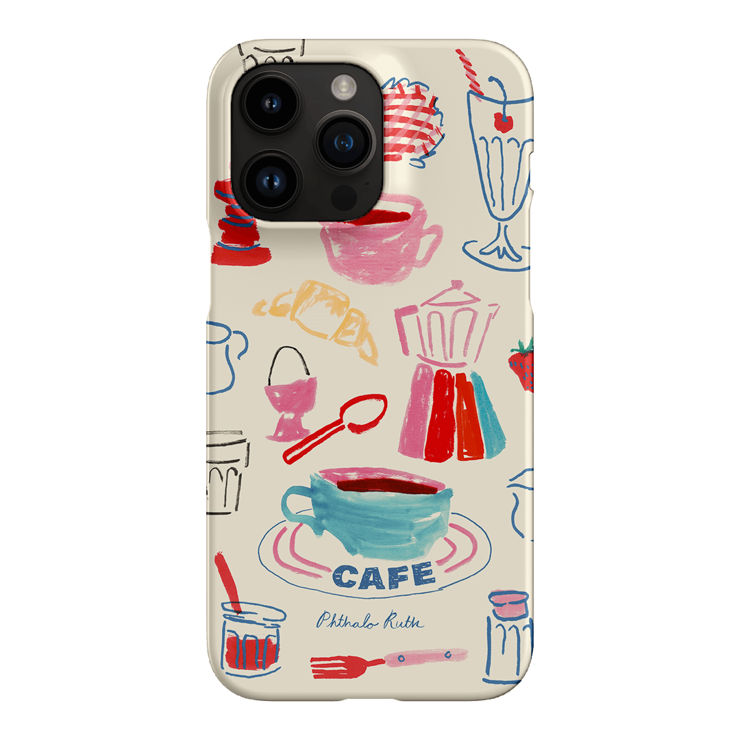 Home Cafe Printed Phone Cases iPhone 14 Pro Max / Snap by Phthalo Ruth - The Dairy