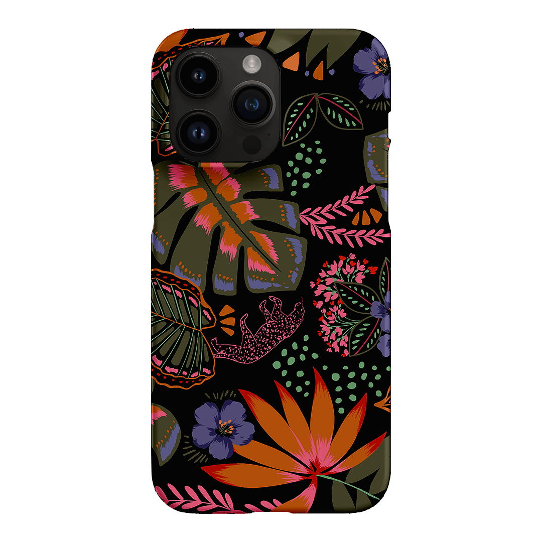 Jungle Leopard Printed Phone Cases iPhone 14 Pro Max / Snap by Charlie Taylor - The Dairy