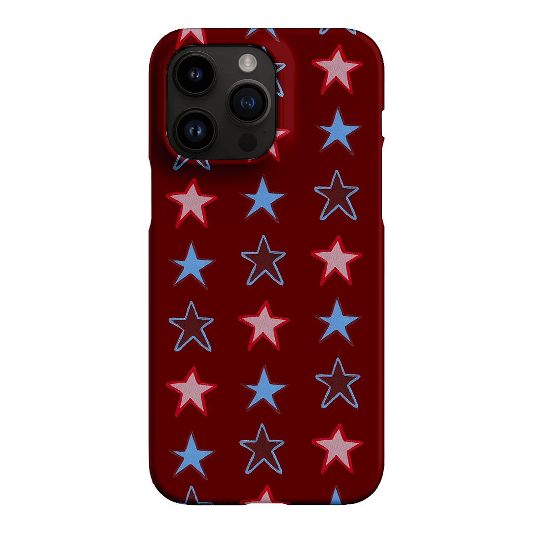 Lucky Stars Rouge Printed Phone Cases iPhone 14 Pro Max / Snap by BG. Studio - The Dairy