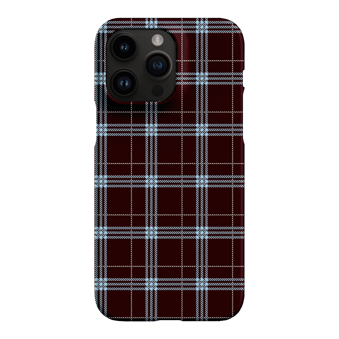 Mocha Plaid Printed Phone Cases iPhone 14 Pro Max / Snap by The Dairy - The Dairy