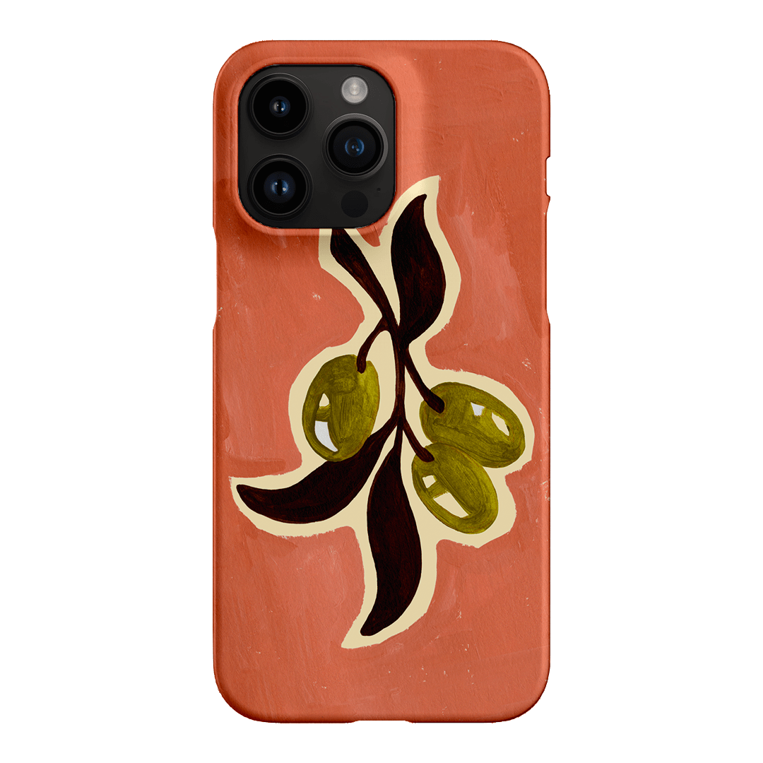 Olives Printed Phone Cases iPhone 14 Pro Max / Snap by Studio Bon - The Dairy