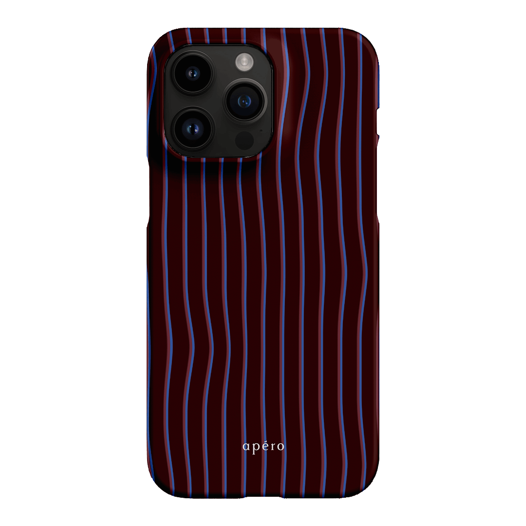 Panama Burgundy Printed Phone Cases iPhone 14 Pro Max / Snap by Apero - The Dairy