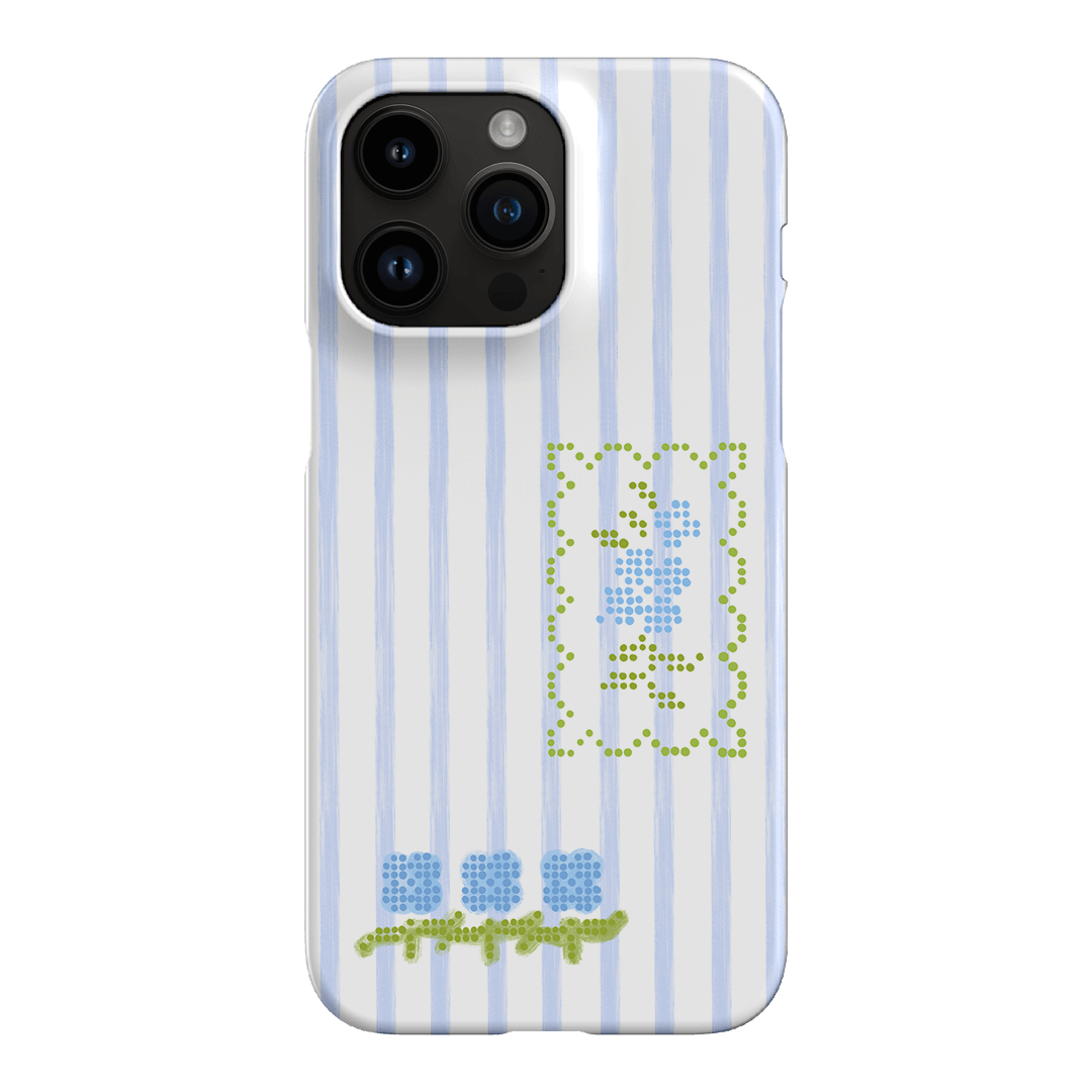 Patchwork Blue Printed Phone Cases iPhone 14 Pro Max / Snap by Kayla Carr - The Dairy