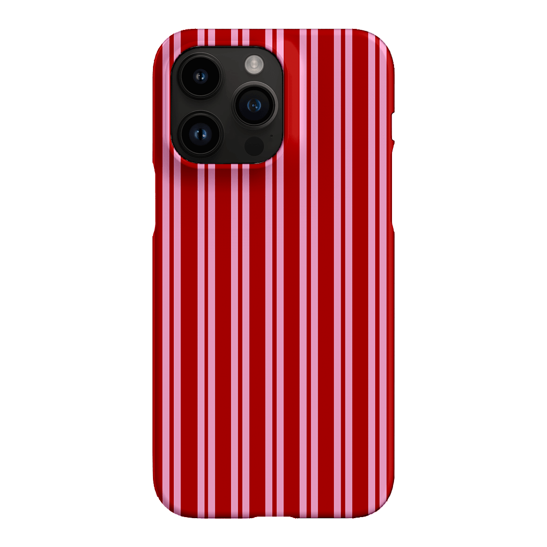 Punch Stripes Printed Phone Cases iPhone 14 Pro Max / Snap by The Dairy - The Dairy