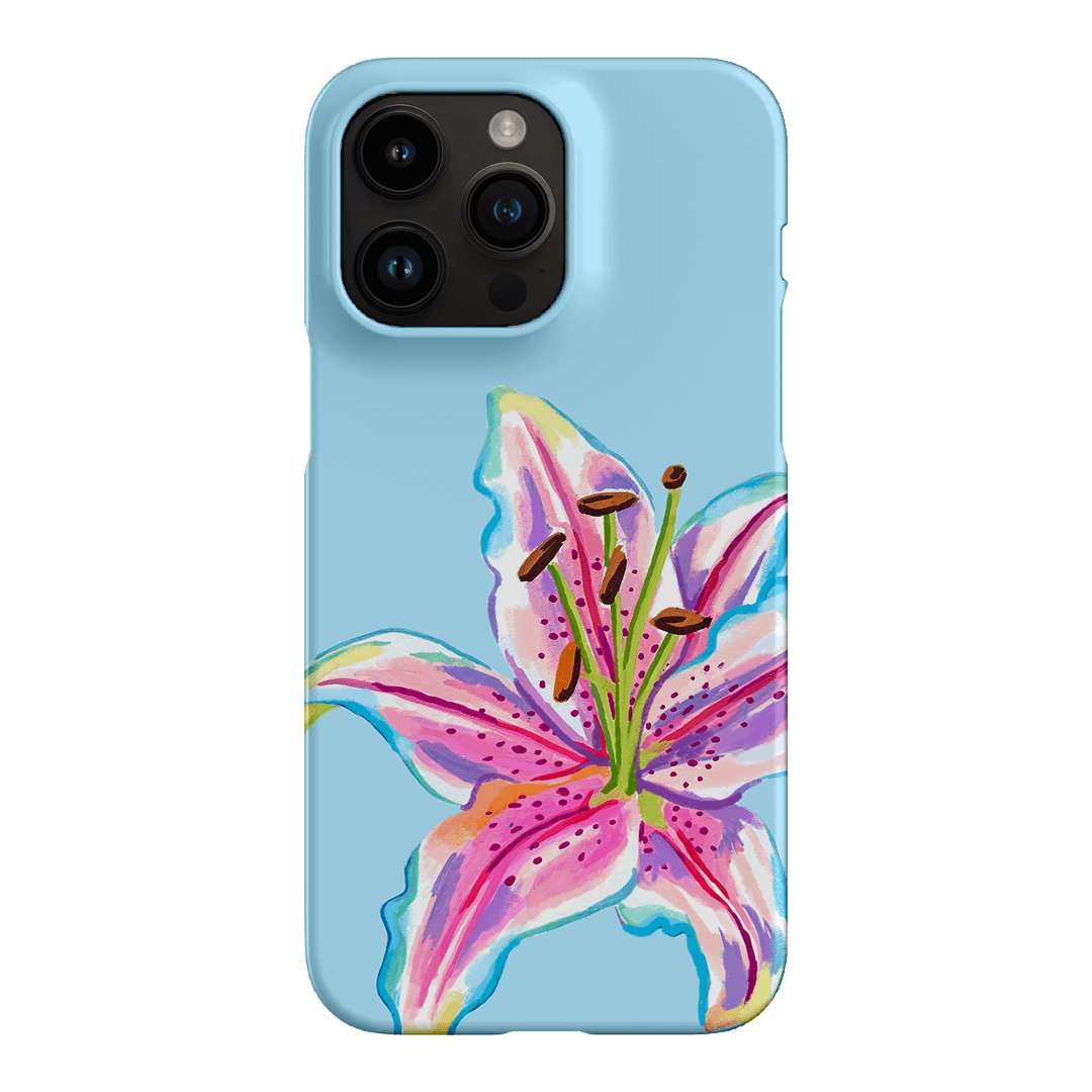 Sky Lily Printed Phone Cases iPhone 14 Pro Max / Snap by Femke Studio - The Dairy