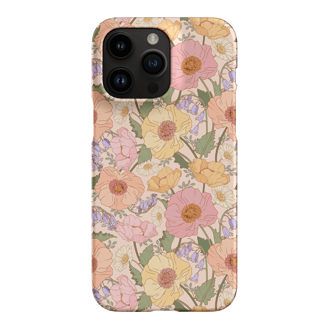 Spring Poppy Printed Phone Cases iPhone 14 Pro Max / Snap by Kasiags Art - The Dairy